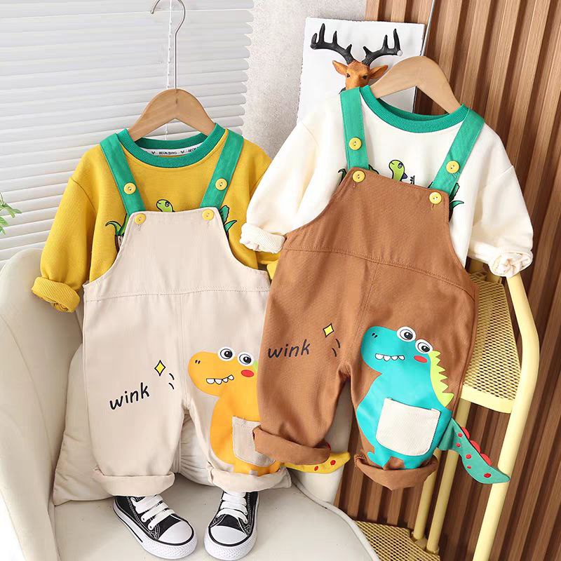 ست تیشرت و بیلر داینو