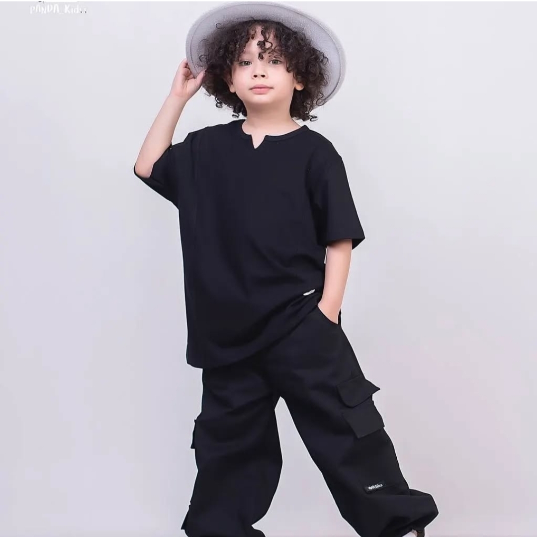 تیشرت یقه کوبایی